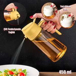 Porsima 2086-1 450 Ml Cam Sprey Yağdanlık (50 Paket)