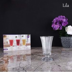Rayan 6 Lı Bardak Lila (12 Paket)
