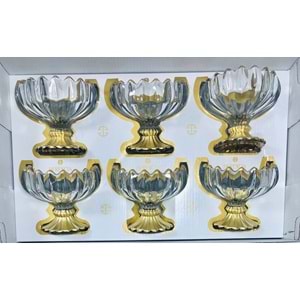 Herencıa Ahsen 6 Lı Sunumluk Ağız Boyalı (12 Paket)