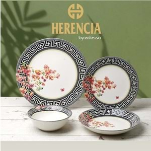 Herencıa 24 Prç Seramik Dijital Baskı Yemek Seti