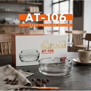 At-106 Sade Yuvarlak Küllük (8 Paket)