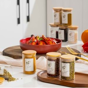 Porsima 3179 Cam Kavanoz 12 Prç (6 Paket)