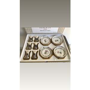 Herencıa 18 Parça Tiryaki Çay Seti (4 Paket)