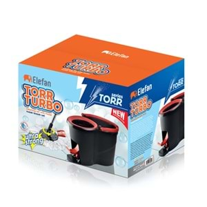 Elefan Torr Turbo Pedallı Mop Seti 16 Lt.