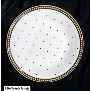 Herencıa 8 No Yemek Tabağı (48 Adet)
