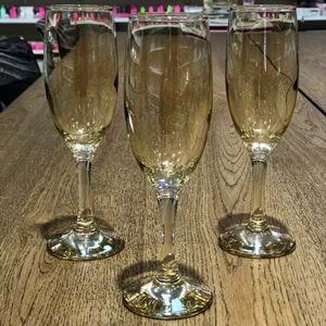 Herencıa Şems 6 Lı Kahve Yanı Bardak Bal Lüster (8 Paket)