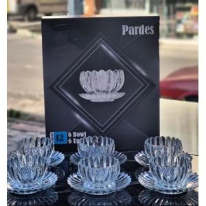 Pardes 12 Parça Çerez Seti (3 Paket)