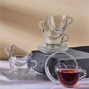Perotti 12601 Girona 6 Lı Cam Çay Fincanı 200 Ml
