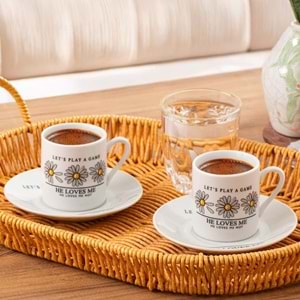 Ms Morry 07 Porselen Kahve Fincanı