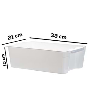 Porsima Te-229 Oeg-39-9 Büyük Beyaz Organizer 4 Lü Set