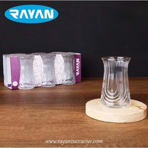 Elegance Raheel Çay Bardak (12 Paket)