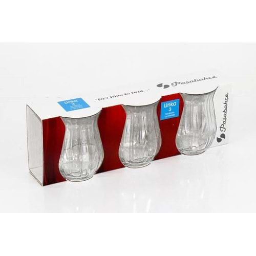 Paşabahçe 42741 Linka 3 Lü Çay Bardağı (16 Paket)