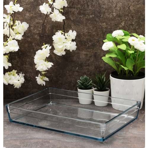 Paşabahçe 59334 Premium Dikdörtgen Borcam (6 Paket)