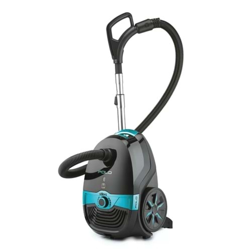 Stilev Polo Yatık Elektrikli Süpürge Siyah Sedefli Mavi