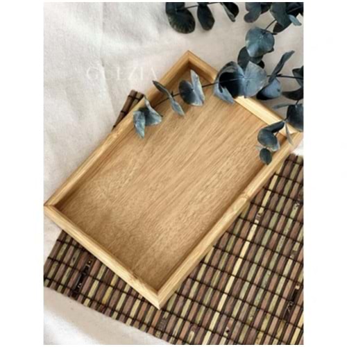 Perotti 17182 Tekli Ahşap Tepsi (24 Adet)