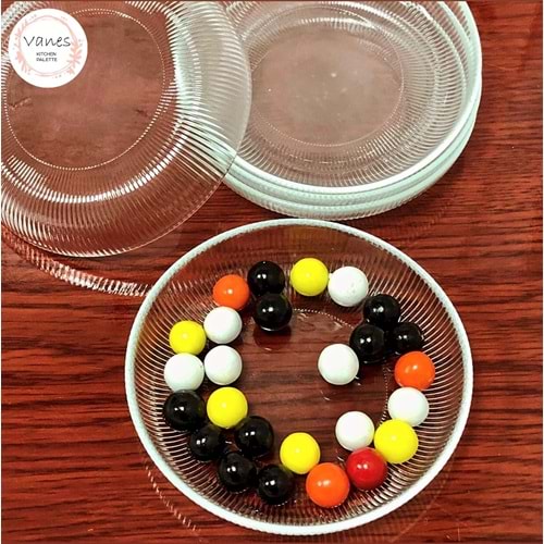 Sigma Sensu 12 Cm 6 Lı Çerezlik Şeffaf (6 Paket)