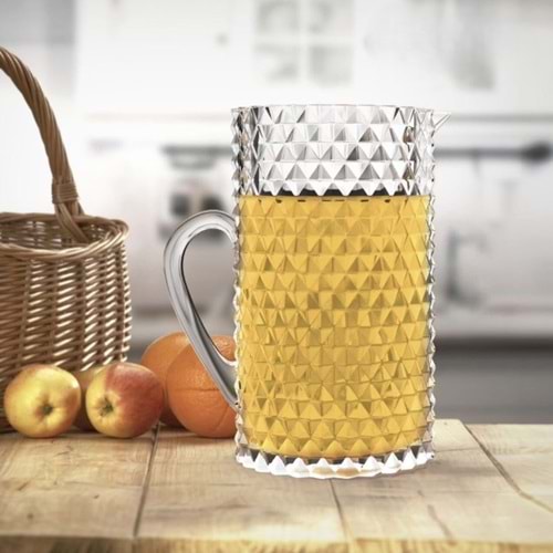 Herencıa Elmas Cam Sürahi (6 Paket)