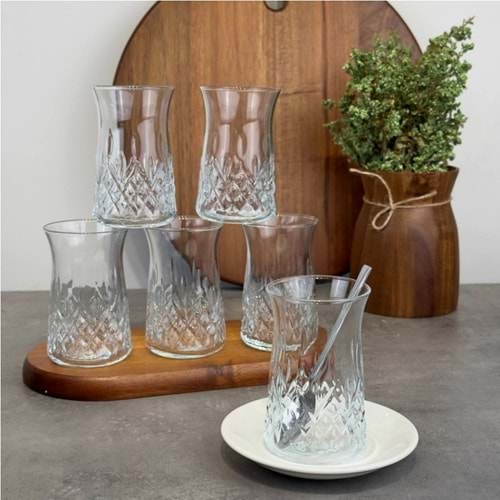 Lav Odn327E 6 Lı Çay Bardağı (8 Paket)