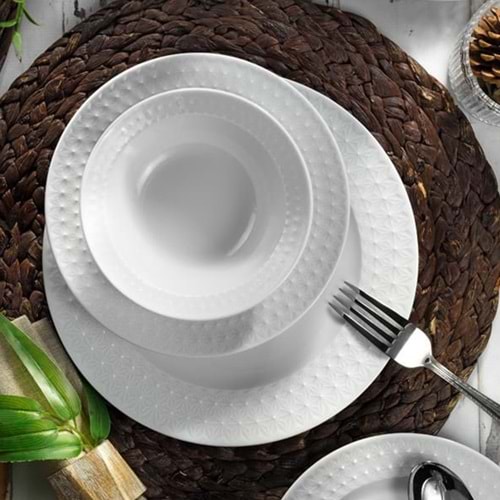 Kütahya 24 Prç Porselen Yemek Takımı
