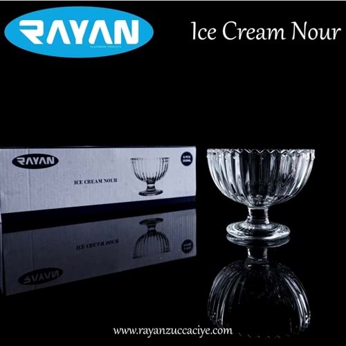 Rayan Ice Cream Nour 6 Lı Dondurmalık (6 Paket)