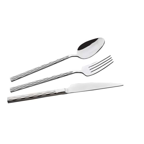 Özlife 8001 Lizbon 60 Prç Çatal Kaşık Sade
