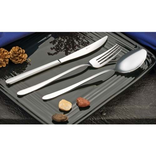 Özlife 3022 Ecrin 60 Prç Çatal Kaşık Sade