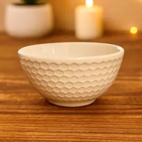 Seramik 12 Cm Petek Çorba Kasesi (36 Adet)