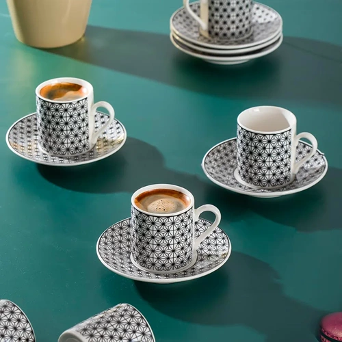 Perotti 2'Li Yx02 Porselen Kahve Takımı (Kutu