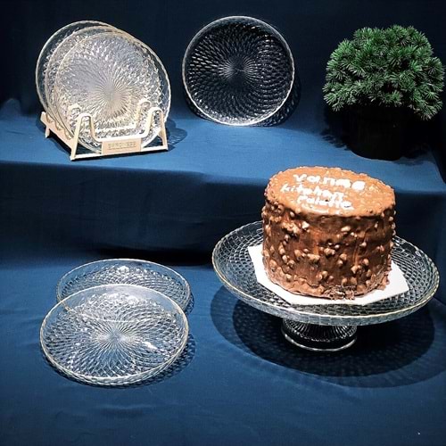 Vanes Rana Aden 7 Parça Ayaklı Sunumluk Ağız Yaldız (8 Paket)