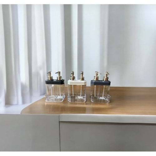 Cooker Ckr3551 Süngerlikli 2 Li Kristal Sıvı Sabunluk (24)
