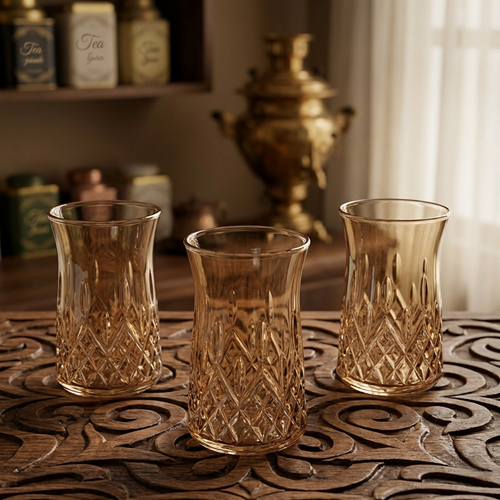 Vanes Odn327 6 Lı Çay Bardak Füme