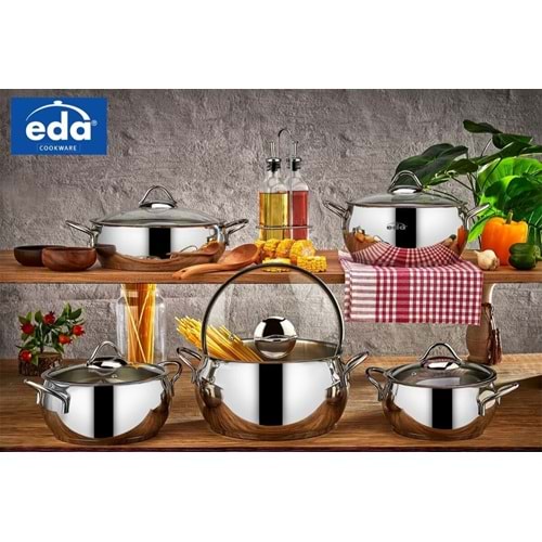 Eda 10 Prç Tencere Seti