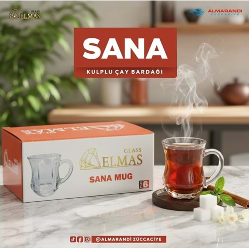 Sana Çay Fincanı (8 Paket)