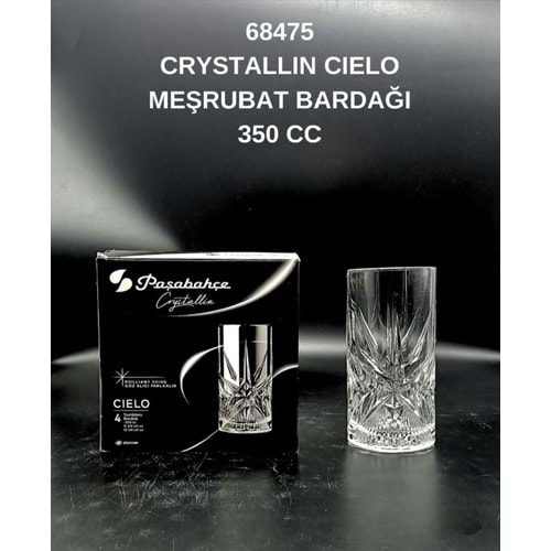 Paşabahçe 68475 Cıelo Uzun Meşrubat Bardağı (6 Paket)