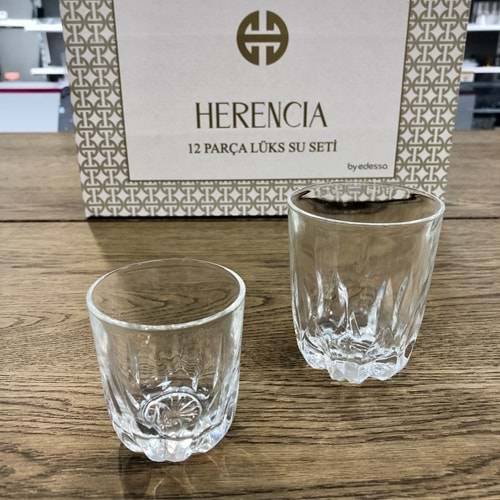 Herencıa 12 Parça Su Seti 3001 (4 Paket)