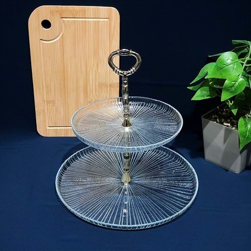 Vanes Linea Katlı Kurabiyelik 26+19 Cm (8 Paket)