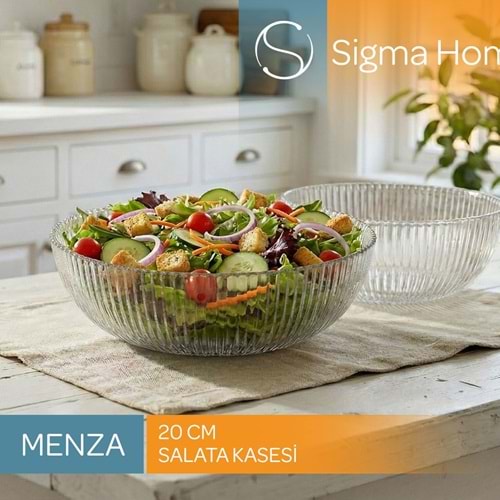 Sigma Sgm13594 Menza 20 Cm 2 Li Salata Kasesi (12 Paket)