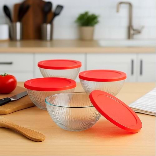 Sigma Sgm13093 Lura 4 Lü Cam Saklama Kabı (8 Paket)