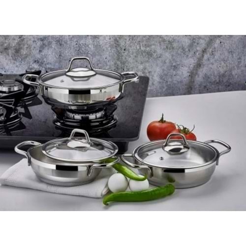 Özlife 520 Ada 3 Lü Omlet Seti Sade