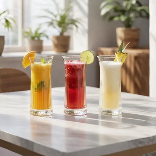 Rayan Twılıght 3 Lü Meşrubat Bardak (8 Paket)
