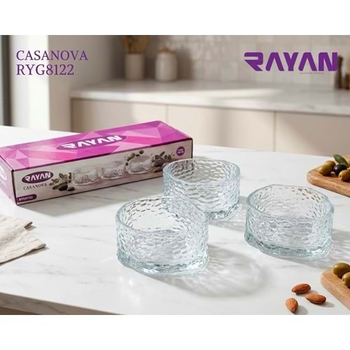 Rayan Casanova 3 Lü Kase (12 Paket)