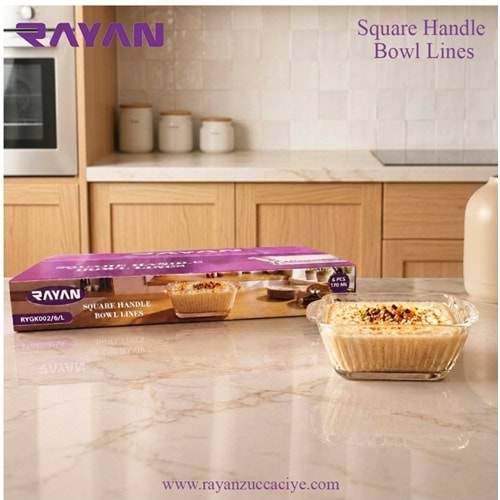 Rayan Square 6 Lı Kahvaltılık (12 Paket)