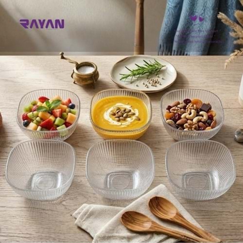 Rayan Venıce 6 Lı Kase (8 Paket)