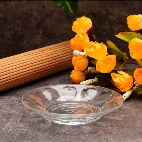 Paşabahçe 54411 Optikli Çay Tabak (12 Paket)
