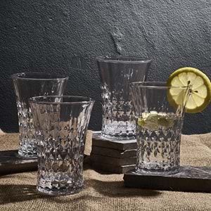 Perotti 14971 Arturo Max 4'Lü Cam Bardak 365 Ml (Kutu)