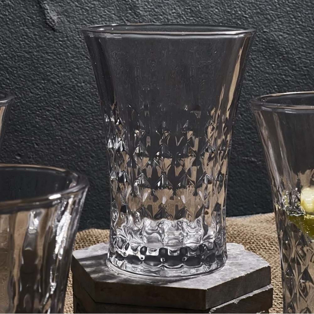 Perotti 14971 Arturo Max 4'Lü Cam Bardak 365 Ml (Kutu)