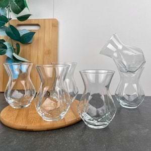 Lav Aly326E 6 Lı Çay Bardağı (8 Paket)