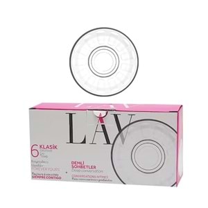 Lav 20020 Optikli Çay Tabağı (12 Paket)