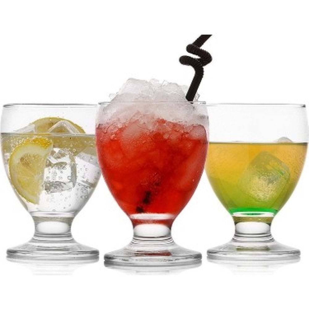 Lav Ala568A 3 Lü Ayaklı Meşrubat Bardak (16 Paket)