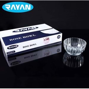 Rayan Rose 6 Lı Kase (8 Paket)